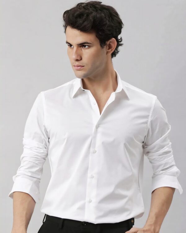 Men Slim Fit Formal Shirt
